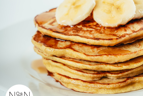 Naturally Nourished Healthy Banana Oat Pancakes